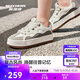 斯凱奇斑斕面包鞋2025年秋季女鞋板鞋厚底增高潮流百搭復古休閑鞋