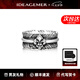 IDEAGEMER羽毛鳶尾花S925銀戒指男輕奢高級感原創(chuàng)小眾個性時尚指環(huán)七夕禮物 鳶尾花閉口戒指【20號】 羽毛鳶尾花戒指