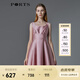 PORTS寶姿女裝春夏新品無(wú)袖連衣裙LM8D111JWQ017 藕粉色 M (6)