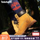 添柏嵐（Timberland）官方踢不爛女鞋經(jīng)典大黃靴戶外防潑水防污皮革高幫馬丁靴 10361W/小麥色 38 推薦小半碼 內(nèi)長240mm