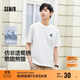 森馬（Semir）吸濕速干短袖t恤男國潮熊貓刺繡25夏男t恤上衣109325100226