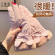 紅蜻蜓皮手套女冬季加絨加厚防潑水防風(fēng)觸屏冬天學(xué)生騎行摩托車(chē)保暖手套 粉色【內里加絨 顯瘦不臃腫】 保暖舒適 內里加絨