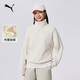 PUMA男女秋季新款寬松半拉鏈復古加絨立領(lǐng)長(cháng)袖衛衣 632293 L