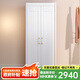七彩元素實(shí)木兒童衣柜收納柜家用臥室推拉式兩門(mén)三門(mén)大衣柜組合整體衣柜 兩門(mén)小衣柜