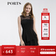 PORTS寶姿春夏新品女裝無(wú)袖中長(cháng)連衣裙SM8D050MFV002 黑色 S (4)