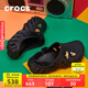 CROCS卡駱馳檀健次同款波波洞洞鞋男戶(hù)外沙灘鞋包頭鞋|207937 黑色-001 尺碼偏大，選小一碼 39 (240mm)
