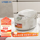 虎牌（TIGER）碗型加熱智能微電腦 可預約電飯煲家用微壓 2-3人 3L JAX-C10C