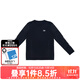 達億瓦（DAIWA）春夏打底衣 DE-6023CS 休閑長(cháng)袖衫圓領(lǐng)套頭T恤釣魚(yú)服 黑色 L