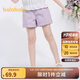 巴拉巴拉兒童牛仔褲短褲2024夏季薄款中大童女童褲子時尚208224110001