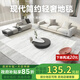 七棉水晶絨客廳地毯 耐臟防滑易打理 夕顏 現代簡(jiǎn)約 160*230cm