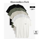 ABERCROMBIE & FITCH男裝24夏款5件組合裝寬松經(jīng)典LOGO圓領(lǐng)短袖T恤KI123-4242 多色 M (180/100A)