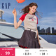 Gap女裝夏季時(shí)尚百搭迷你百褶裙休閑運動(dòng)A字短裙464949 黑色 160/62A(26)亞洲尺碼