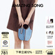 Amazing Song乙頌女包[教師節禮物]果籃包單肩斜挎包女時(shí)尚設計感小眾菜籃子包 牛仔藍