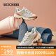 斯凱奇（Skechers）奶茶熊女鞋秋季厚底老爹鞋軟底百搭熊貓鞋休閑運動鞋149238