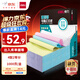 得力（deli）【缺頁十倍賠】珊瑚海四聯(lián)二等分不撕邊針式電腦打印紙 彩色(白紅藍黃)送貨單 1000頁241-4-1/2C