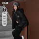 MLB官方 男女情侶時(shí)尚百搭氛圍感連帽鵝絨羽絨服25秋冬新款DJB40 紐約洋基隊/黑色 M (170/92A 建議體重約55-65KG)