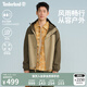 添柏嵐（Timberland）官方男裝新款沖鋒衣外套戶(hù)外防水夾克|A44XJ A44XJESP/綠色卡其 M