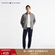 TOMMY HILFIGER【柔順雙面布】秋冬男裝純色休閑抽繩束腳運(yùn)動(dòng)長褲針織衛(wèi)褲 藏青色DW5 L
