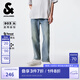 杰克·瓊斯（JACK&JONES）男裝潮時(shí)尚舒適百搭簡(jiǎn)約風(fēng)個(gè)性字母印花九分直筒牛仔褲225232105 E40淺牛仔藍(lán) 常規(guī) 29 170 W29