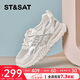 星期六;ST&SAT女鞋夏季薄款透氣阿甘鞋2025輕薄網(wǎng)休閑鞋SSD2112WAG 白色  36 