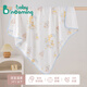 babyincoming蓓茵可新生嬰兒包單純棉寶寶初生A類(lèi)防驚跳四季產(chǎn)房雙層包巾抱被 小王子【雙層包單 親膚保暖】 90*90cm