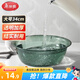 美麗雅洗臉盆34cm1個(gè)加厚塑料盆宿舍衛(wèi)生間洗漱洗腳洗衣洗菜成人水盆