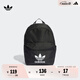 adidas adicolor簡(jiǎn)約通勤運(yùn)動(dòng)雙肩背包書包男女阿迪達(dá)斯三葉草 黑色 NS