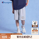 Champion【原紗涼感抗菌】冠軍男童短褲2025夏新款休閑運動(dòng)五分褲兒童褲子