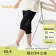 巴拉巴拉童裝兒童七分褲女童2025夏季薄款中大童褲子運動褲潮208225113001