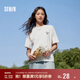 森馬[涼感T]觀(guān)園吉聯(lián)名短袖T恤女抗菌寬松熊貓夏裝潮109324100013