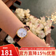 卡西歐（CASIO）手表女 簡(jiǎn)約時(shí)尚休閑指針學(xué)生考試可用防水石英女表七夕情人節 LTP-1183Q-7A