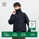 KOLON SPORT/可隆防水夾克 男子戶(hù)外運動(dòng)徒步GORE-TEX 3L防風(fēng)透濕外套 LHGJ4MTK55-BK 黑色 L 175/96A
