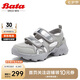 Bata包頭涼鞋女2024夏運(yùn)動(dòng)百搭涼鞋A2537BH4 灰色 35