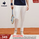 樂(lè )卡克（Le coq sportif）法國公雞夏季男士網(wǎng)球梭織輕薄彈力時(shí)尚運動(dòng)長(cháng)褲 象牙白色 XL