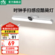 雷士（NVC）LED臺燈便攜酷斃燈學生宿舍學習USB充電磁吸衣柜玄關嬰兒喂奶燈 【酷奇】手掃感應開關|充插兩用
