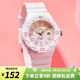 卡西歐（CASIO）手表 時尚運動學生表  防水石英女表 兒童表高中生手表七夕禮物 LRW-200H-4E2 店長推薦