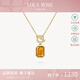 LOLA ROSE羅拉玫瑰珠寶盒系列白母貝項鏈女生日禮物七夕情人節(jié)禮物送女友 LR52607-虎眼石/白水晶