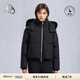 Moose Knuckles[折扣] JACKET GOLD女士保暖鵝絨小剪刀羽絨服外套 黑色/黑色羊毛領(lǐng) M