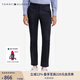 TOMMY HILFIGER【光澤厚實(shí)】秋冬男裝經(jīng)典商務(wù)直筒西褲微彈長(zhǎng)褲休閑褲27519 藏青色DW5 -直筒版-色丁-正常拍 32 (2.5尺)