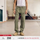 Levi's李維斯男士565寬松直筒工裝美式復(fù)古簡(jiǎn)約通勤時(shí)尚休閑褲 軍綠色 32 (32)