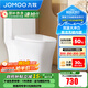 九牧（JOMOO）馬桶 家用虹吸式馬桶大沖力節水坐便器 防臭瞬沖 易潔抗菌馬桶 易潔無(wú)棱-雙旋暴風(fēng)沖11396-305坑