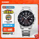 卡西歐（CASIO） EDIFICE EFV-540商務(wù)時(shí)尚男士表 通勤百搭石英男士手表 EFV-540D-1AVUPR100米防水