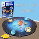 太陽(yáng)系模型材料包八大行星拼圖天體手工宇宙星球diy材料兒童教具 大號地球儀【ZMSJ】