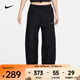 耐克（NIKE）SPORTSWEAR EVERYTHING WOVENS 女子防曬梭織中腰長(cháng)褲 FQ3589-010 M