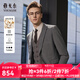 雅戈爾（YOUNGOR）西服男229款兩粒單排扣后中開(kāi)衩商務(wù)西服套西上衣 灰色 L 175 /96A
