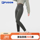 FILA FUSION斐樂潮牌針織打底褲女2025秋季涼感瑜伽褲緊身褲