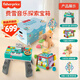 費雪（Fisher-Price）嬰兒玩具新生兒禮盒生日禮物見面禮-費雪音樂探索寶箱JML31