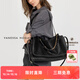 VANESSA HOGAN【曹恩齊同款】VH女包知行公文包植鞣牛皮單肩包大容量手提斜挎包