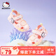 HELLOKITTY童鞋女童涼鞋兒童寶寶發(fā)光閃亮燈鞋夏季包頭運動(dòng)涼鞋6804粉色26
