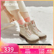 斯凱奇（Skechers）女靴秋季中幫復(fù)古女鞋經(jīng)典百搭馬丁靴運(yùn)動(dòng)休閑中筒靴雪地靴113399